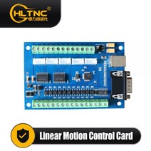 브레이크 아웃 보드 CNC USB MACH3 5 축 컨트롤러 카드 스테퍼 서보 모터 케이블 MPG 인터페이스 100Khz, [01] 5 Axis USB
