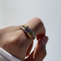 빅애플샵 남자 뱅글 반지 실반지 학생 레이어드 패션 데일리 thread ring