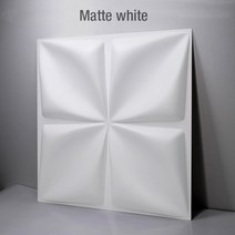 흡음패널 집 벽 리노베이션 기하학적 3D 패널 30cm 비 자체 접착 스티커 아트 타일 3d 벽지 방 욕실 천장, [09] Bright black
