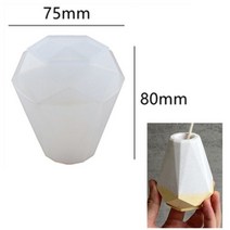 캔들몰드 실리콘 몰드 캔들 펜 홀더 금형 수지 코스터 금형 라운드 실린더 금형 아트 공예 홈 장식 보석 만들기 도구, 꽃병 금형 04