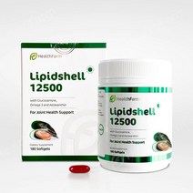 Healthfarm Green Mussel Lipid Shell 헬스팜 그린 머슬 리피드 쉘 초록입 홍합 12500 60캡슐