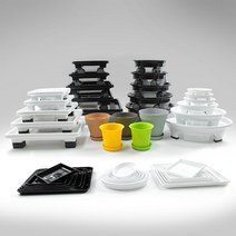 슬로시 화분 받침대 물받이 롤러 민자받침대 동그라미/사각, F 롤러 물받이 사각 (화이트)
