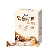 리뉴얼 앱솔루트 명작 2FL 분유 2단계 스틱6~12개월 14g 20개