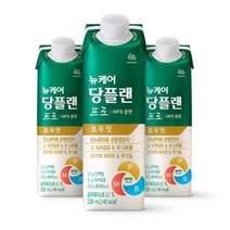 웰라이프 영양보충 뉴케어 당플랜 프로 호두맛 (24팩) 고단백 간식 노인식 영양균형식 체중조절, 11set