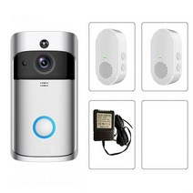현관문 무선 초인종 스마트 도어벨 차임벨 호출벨 v5 smart wifi 비디오 전원, 옵션 10, 우리 플러그