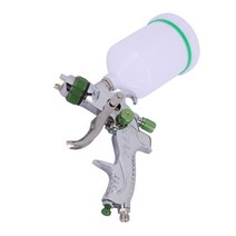 HVLP 600ML 1.4 / 각각 1.7mm 노즐 중력 압축 공기를 넣은 공기 자동차 자동차 수리 도구 페인팅 키트에 대한 스프레이 페인트, 보여진 바와 같이, 하나
