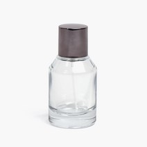 새로핸즈 클램프 타입 유리 향수공병 쉬끄 유광 블랙실버 50ml, 단품