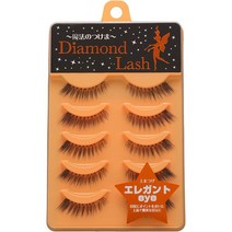 Diamond Lash [우아eye] 5쌍 인조 속눈썹 연장 눈꼬리 포인트