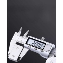 두께측정기 도구 로기스 디지털 켈리퍼스 버니어, 풀 메탈 전자 디지털 디스플레이 100mm