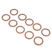 혼다 호환 CG125 용 바이크 오토바이 배기 머플러 30mm 가스켓 링 2 개 10