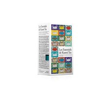 (KUSMI TEA) 쿠스미티 에센셜 티백 (개별 포장 있음) 2.2g×24봉투(12종류 각 2봉 포함) [정규 수입품], 2.2g