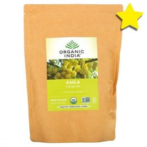 오가닉 India 암라 amla Fruit 파우더 가루 분말 16온즈 454 g
