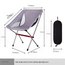 아웃도어 접이식 의자 휴대용 등받이 의자 야외 비치 키높이 달의자 초경량 캠핑 올 알루미늄, 09 그레이 달의자 업그레이드형 알루미늄 파