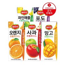 델몬트 드링크팩 5종 190ml 24팩+24팩, 파인애플 190ml 24팩+24팩