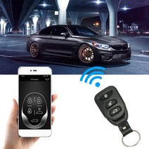 자동차경보기 원격시동 자동차 도어 잠금 트렁크 릴리스 키리스 엔트리 시스템 중앙 키트 리모컨 포함 볼보 혼다 르노 푸조 현대