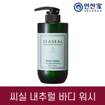 인산가 씨실 밤부솔트 바디 워시 490ml 죽염 약산성 저자극 임산부 클렌져 샴푸, 1개