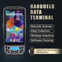 Android 9.0 PDA Handheld POS Terminal Honey-Well 4G Barcode Scanner 5inch Touchscreen Data Collector, 01 SE966