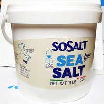 포레스트 씨솔트 가는 소금 보라티알 5kg 식용 천일염 업소 K 696152, 1