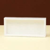 4736. 답례백색박스(C형230x100x40)-1pc