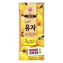 오뚜기 아임스틱 유자차, 30g, 160개, 160개