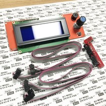 [파츠키츠] Ramps 1.4 전용 스마트콘트롤러 2004LCD 디스플레이모듈 3D프린터
