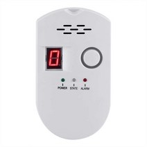가스누출경보기 이산화탄소 복합가스측정기 검지기 lcd lpg lng 석탄 천연 가스 누출 보안 경보 센서 경고 감지기 가스 누출 경보 가스 누출 감지기 us 플러그, 없음, 기본, 1개