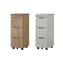 한성 DH 디알화일박스 3단 사무용 화일수납장, 월넛