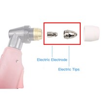 20PCS P80 플라즈마 절단 토치 CNC 60A 80A 100A 전기 팁 전극 노즐에 대 한 소모품, 01 Standard Version_02 1.3mm