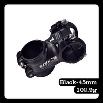 자전거 스템 swtxo 핸들 줄기 mtb 전원 31.8mm 7도 35455565708090100110mm 알루미늄 합금 shikra mtb 줄기, 블랙 화이트 45mm