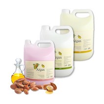내추럴 대용량 리필 바디워시 4200ml 아르간 샴푸 린스, 바디 클렌저 4.2L