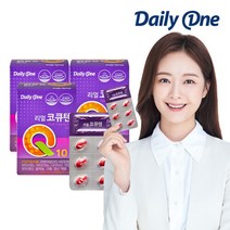 네이처스토리 데일리원 리얼 코큐텐 코엔자임 항산화 Q10 3통, 선택완료, 단품없음