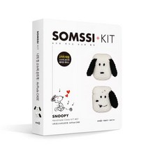 [생활필수템] 자수클래스 나의 첫 스누피 손뜨개 프랑스 자수 AirPods CASE, [^^_상품선택_^^]