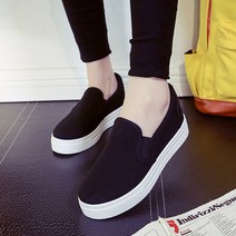 TPQ954171[HH]여성 캔버스 단화 키높이 D689 스니커즈