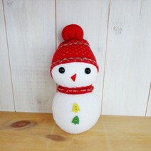 [천삼백케이] [러브컨츄리] [인형DIY]눈사람 만들기, 단품