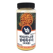 비타민나무열매 가루 분말 씨벅톤 250g, 1통