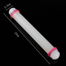 도자기 만들기 공예 공방 조각도 도구 20cm 솔리드 클레이 아크릴 물레 핀 점액 롤러 diy 모델링 클레이 수제 미술 액세서리, 국수 방망이