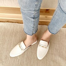 여성용 발편한 여성 구두 슬리퍼 2cm 블로퍼 뮬