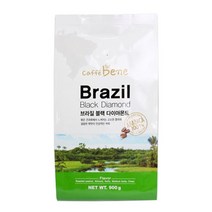 카페베네 브라질 블랙다이아몬드 커피원두, 900g, 1개