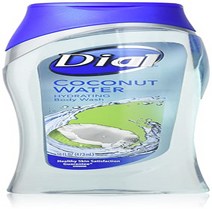 Dial 다이알 하이드레이팅 스킨 케어 바디 워시 클렌저 코코넛 워터 대나무 잎 함유 Body Wash Coconut Water Bamboo Leaf 473ml 2개입