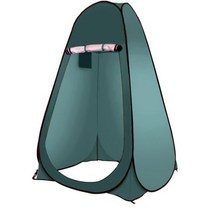 천막 캐노피 접이식 조립식 방수 간이 야외 캠핑 화장실 변경 텐트 자동 샤워 목욕 낚시, 09 Oil green - Single