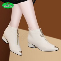 SHENGBO미들힐 앵클 부츠 5cmQ001818