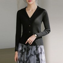 스타일온미 테오르 카라넥 골지 가디건