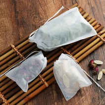 10 x 15cm 스파이스 백 부직포 한방 달인 백 필터 백 100 장-82111, 단일옵션