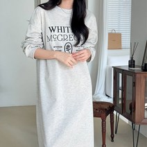 (봄 가을) 도OP27 장미자수O 빅사이즈롱OPS 원피스 여성여자 미시