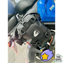 오토바이 사이드백 사이드박스 가방 크로스백 파우치 바이크 소지품 수납 빈티지, A타입 27X10X20