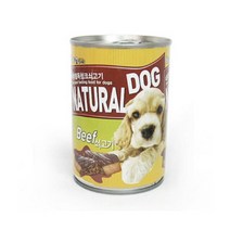 간식 소고기 캔 375g 불도그 그레이하운드 화이트테리어 요크셔테리어 미니핀 골든리트리버 소화잘되는