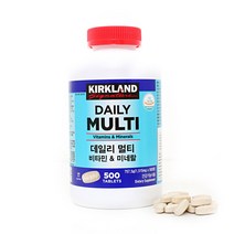 커클랜드 데일리 멀티비타민 1515mg x 500정