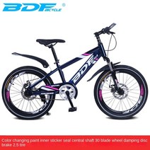 싸이클 자전거 사이클링 시티 어린이 싱글 스피드 바이크 디스크 충격 흡수 산악 자전거 20/24 인치 대형, 03 Rose Red, 01 20 Inches