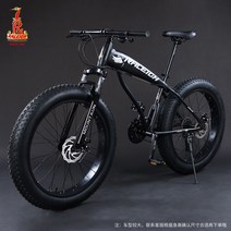 MTB 자전거 팻바이크 21 24 26 27 30 인치 100mm, 30 속도  Haoyue 화이트  24인치