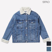 스파오 양털 데님 자켓_SPJE84TG17